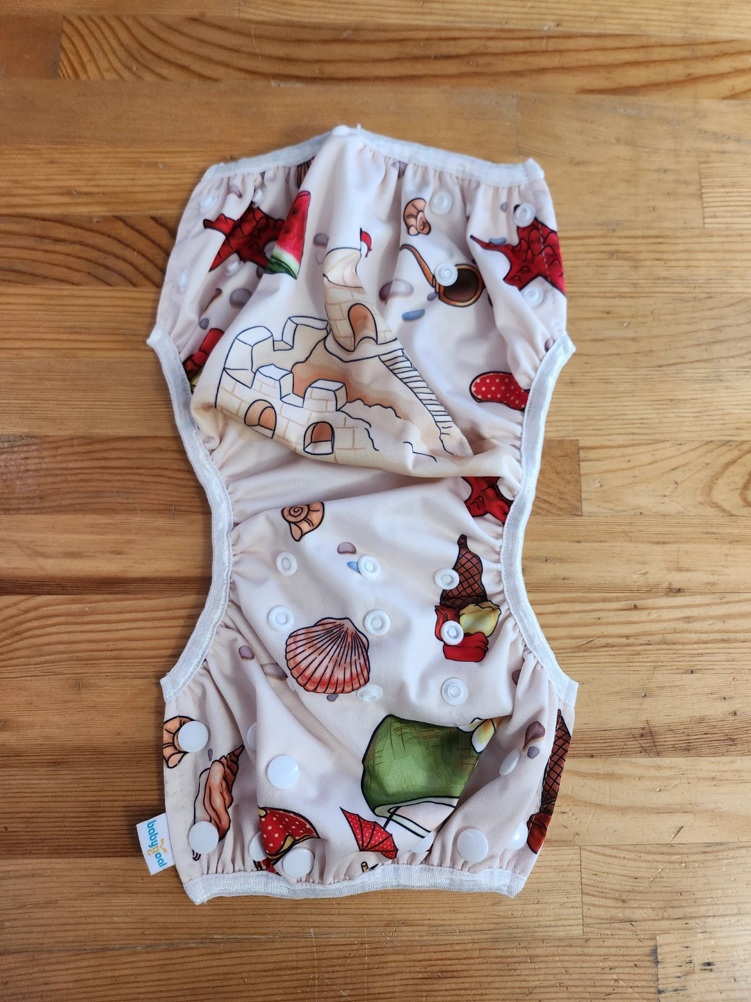 Babygoal Adjustable Reusable Swim Diaper - photo 4