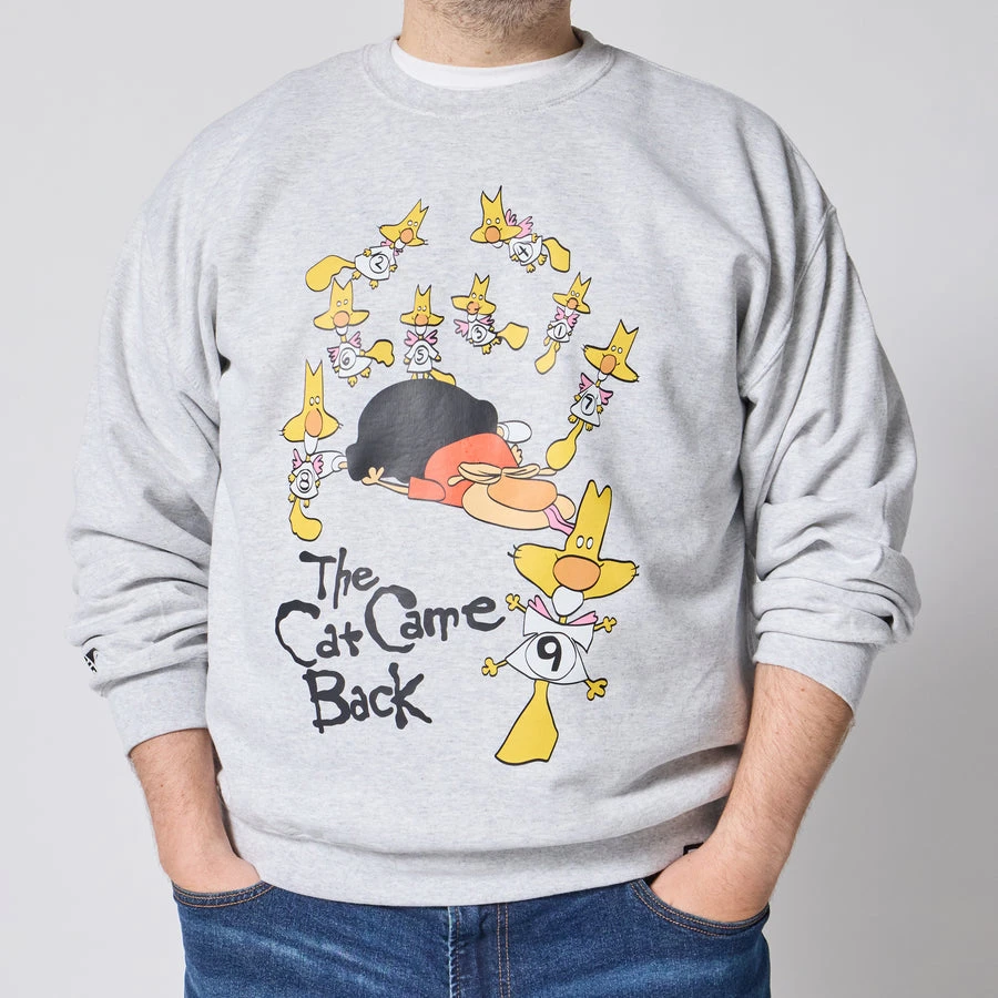 Retrokid "The Cat Came Back" Crewneck (BNWT, S/M) - photo 3
