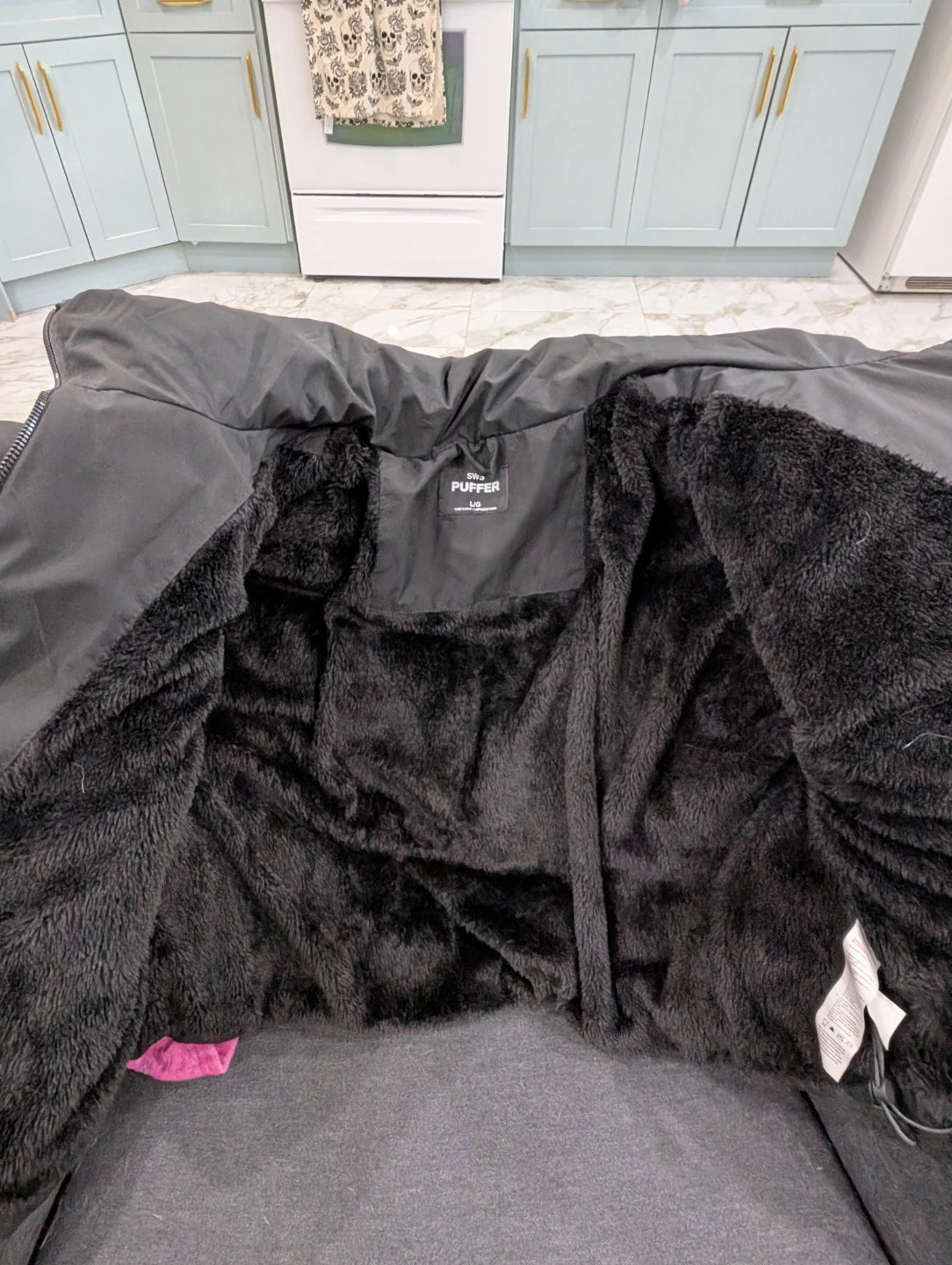 SWS Puffer Jacket Black - photo 2