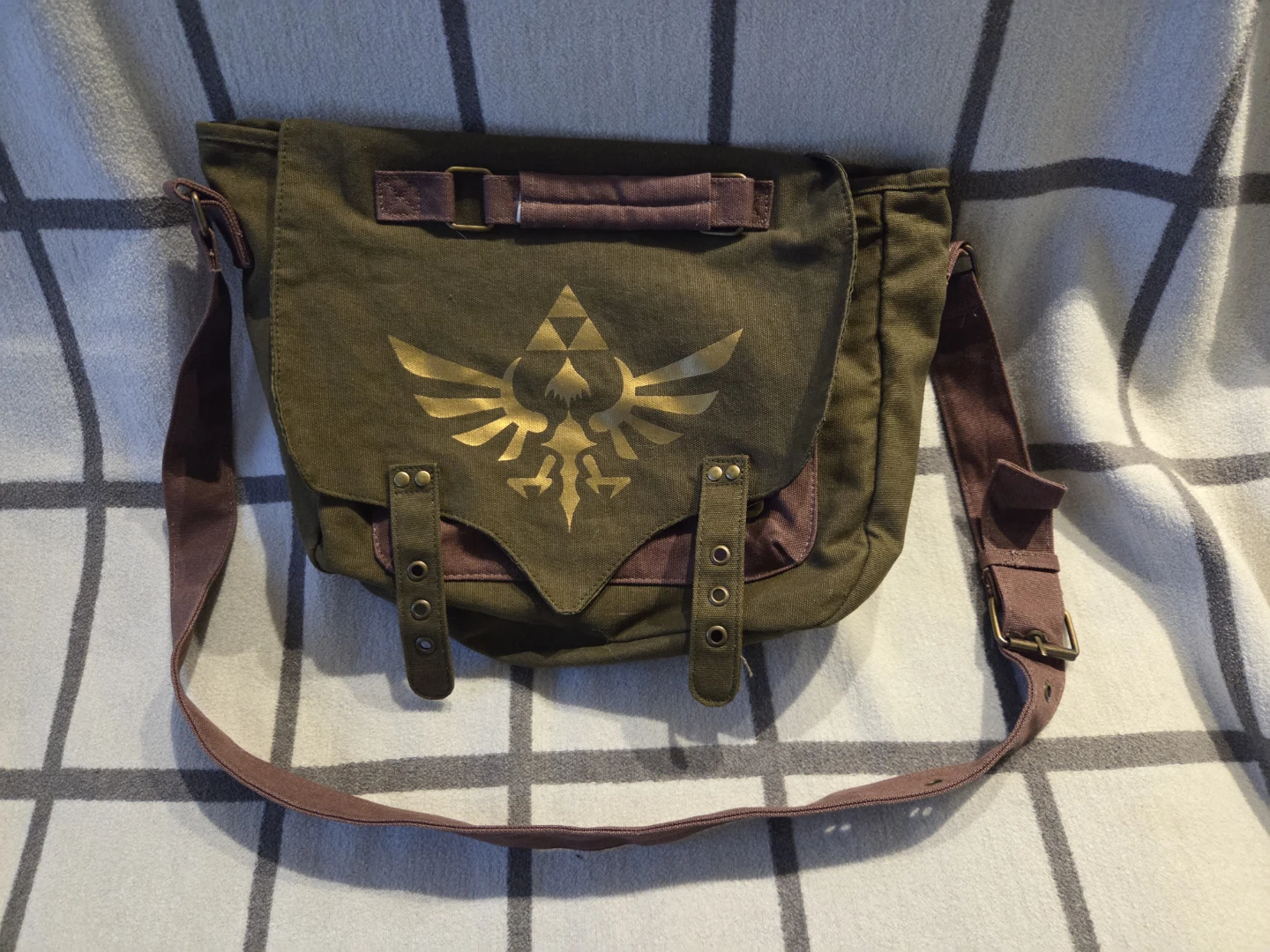 Legend of Zelda Canvas Messenger Bag