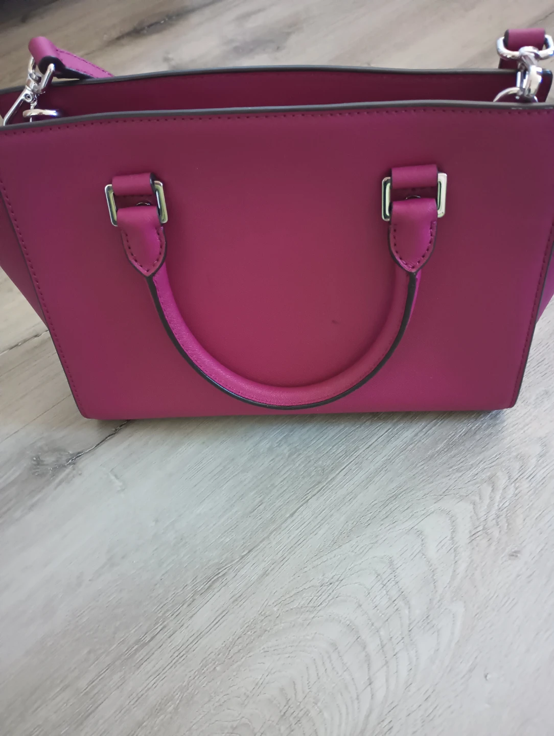 Michael Kors Pink Leather Satchel Handbag - photo 3