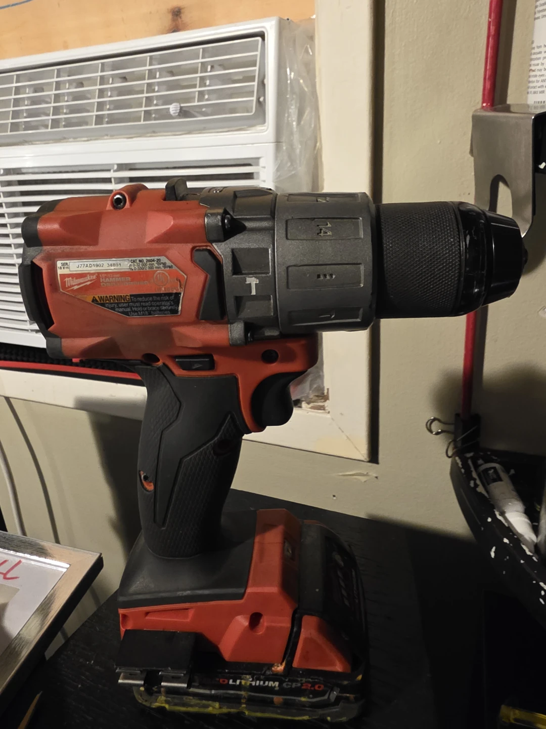 Milwaukee M18 FUEL Hammer Drill with Charger