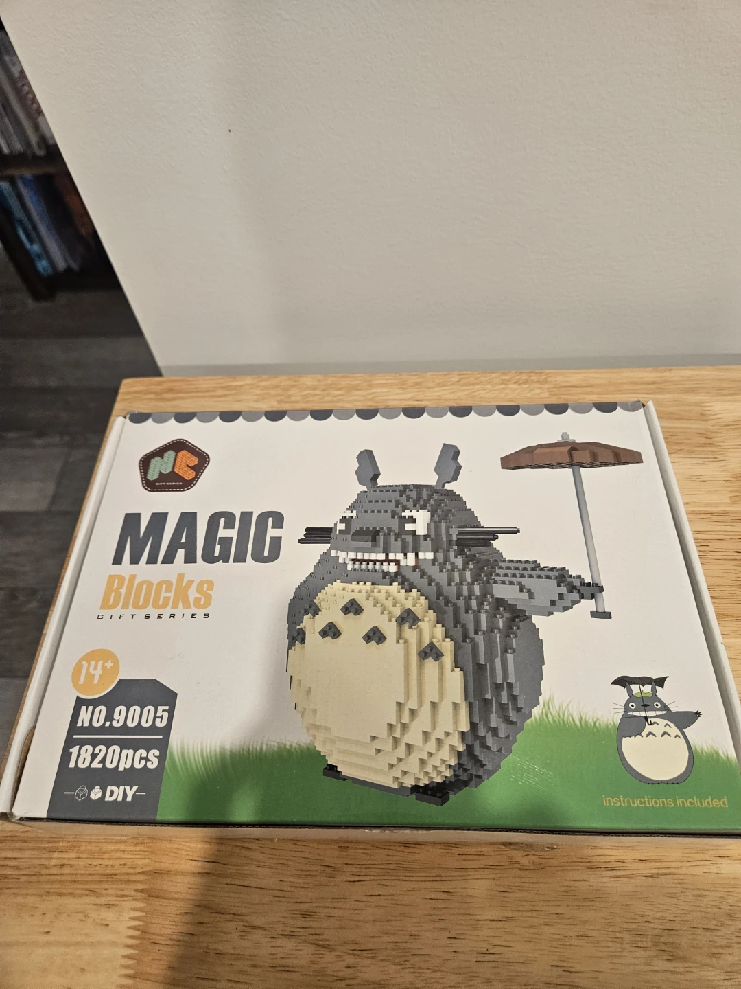 Totoro Magic Blocks Building Set – 1820 Pieces