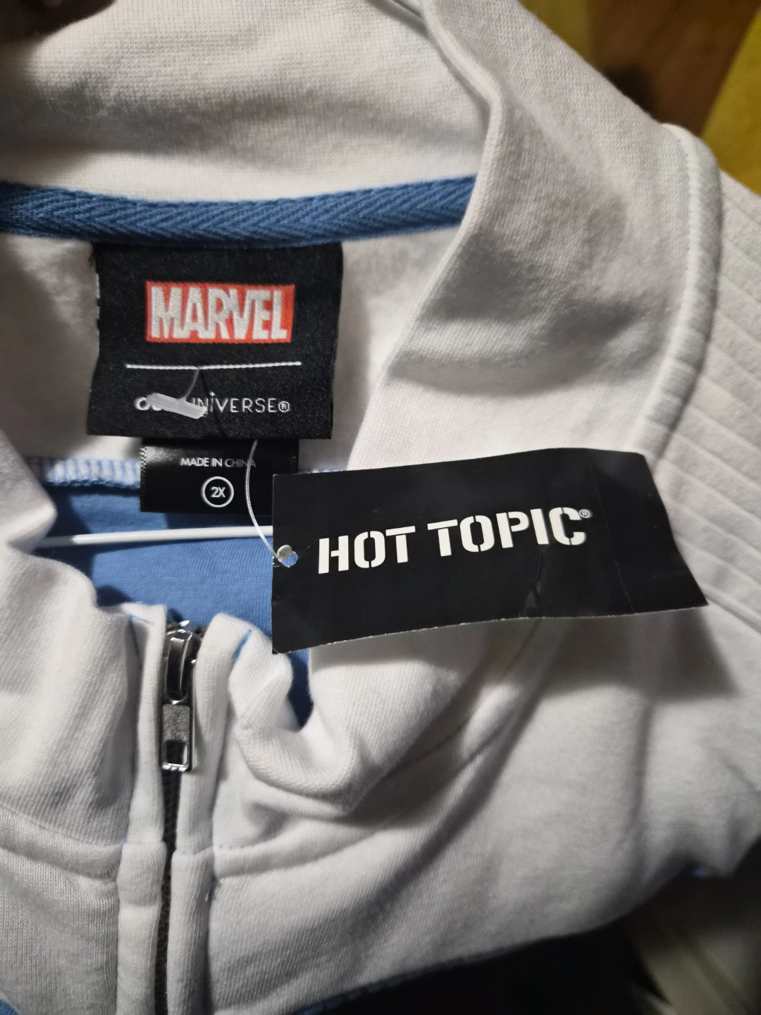 Marvel Fantastic 4 Uniform Track Jacket 2XL - photo 2