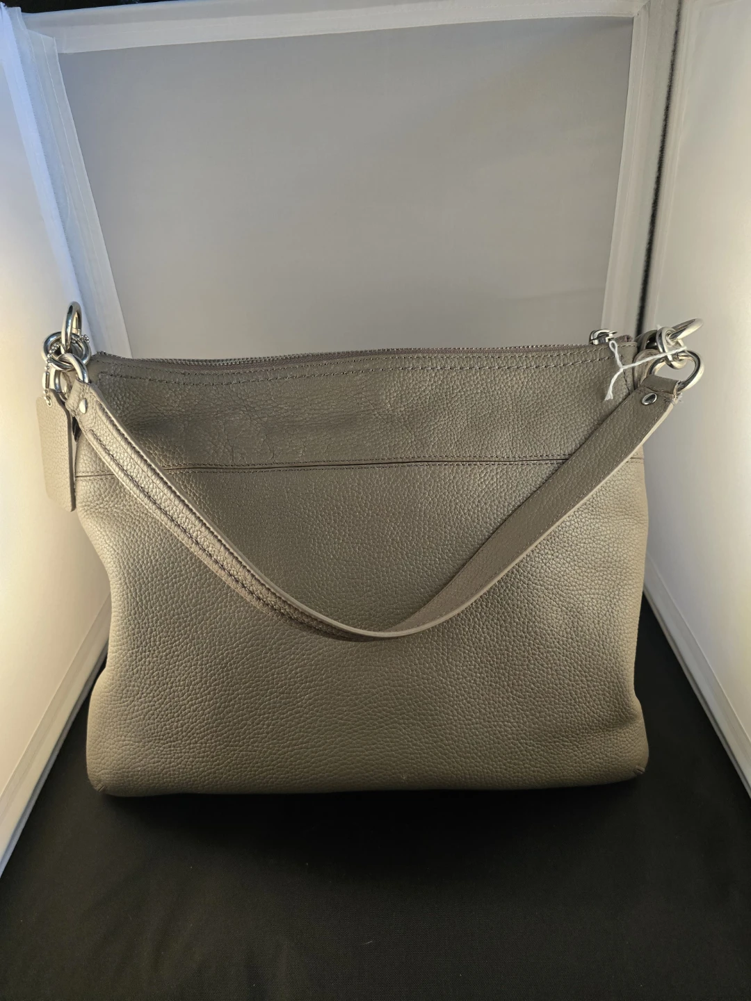 Coach Pebble Leather Hobo Bag