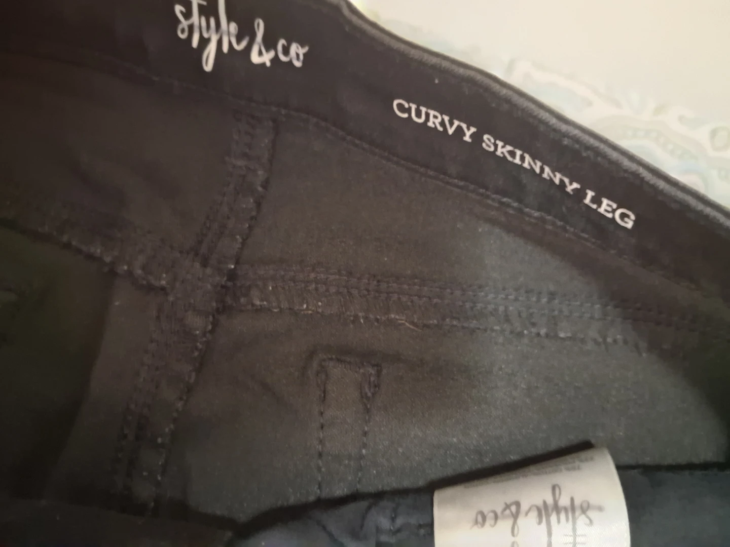 Style & Co Curvy Skinny Jeans Size 12 - photo 3