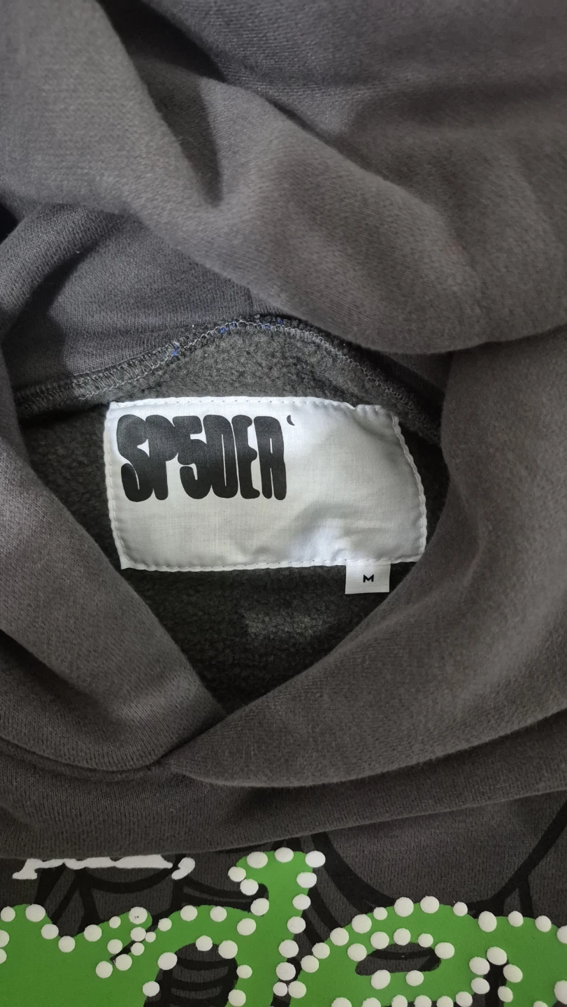 SP5DER Hoodie Charcoal Green - photo 4