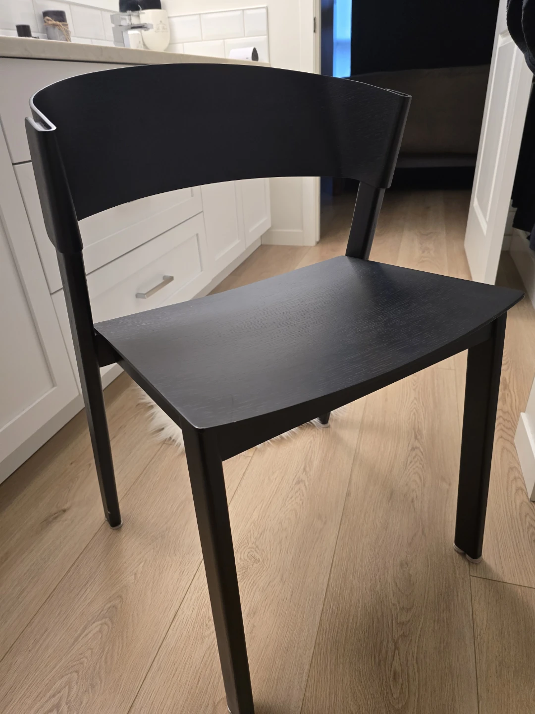 Modern Black Dining Chair