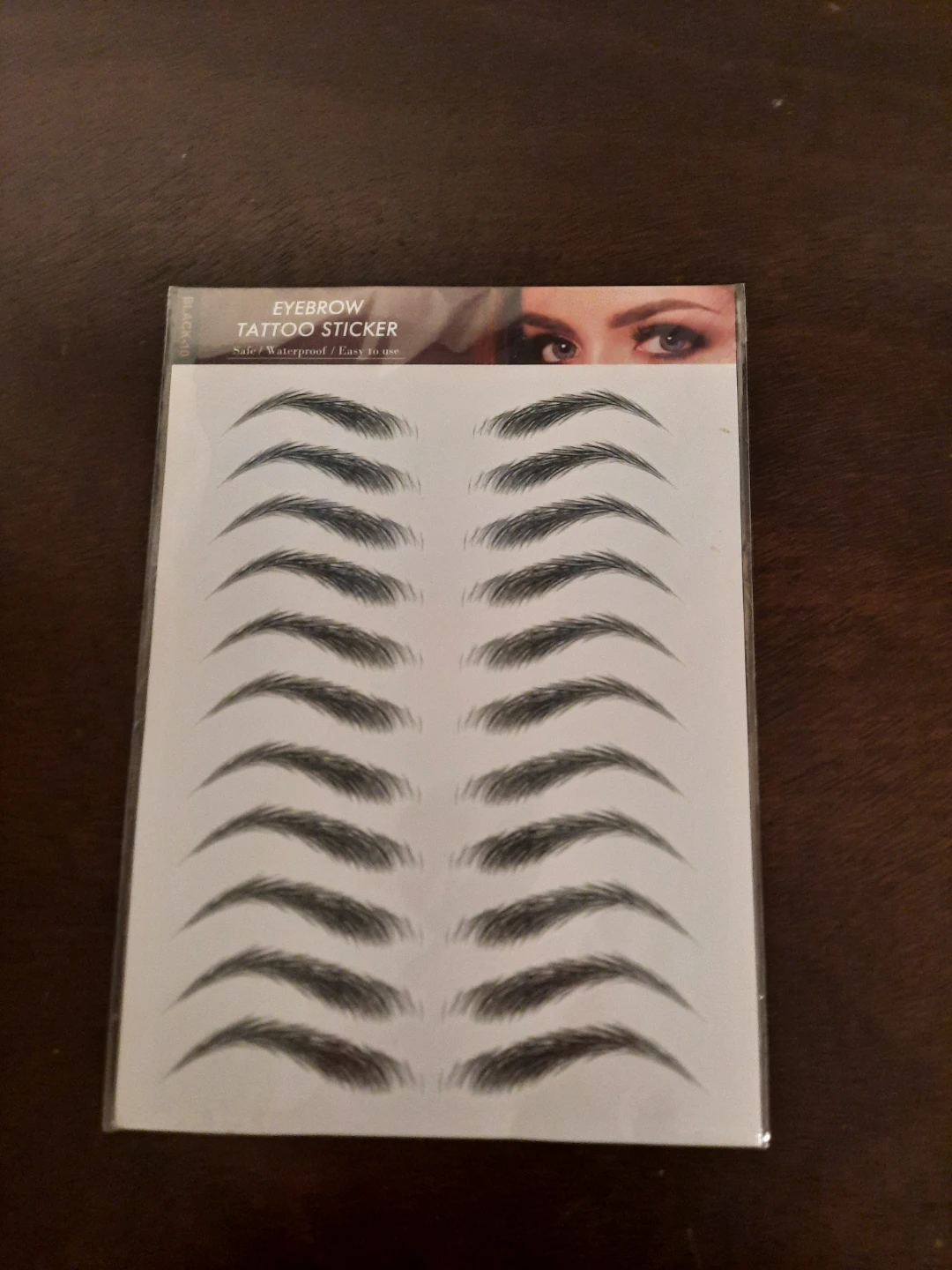 Eyebrow Tattoo Sticker Sheets