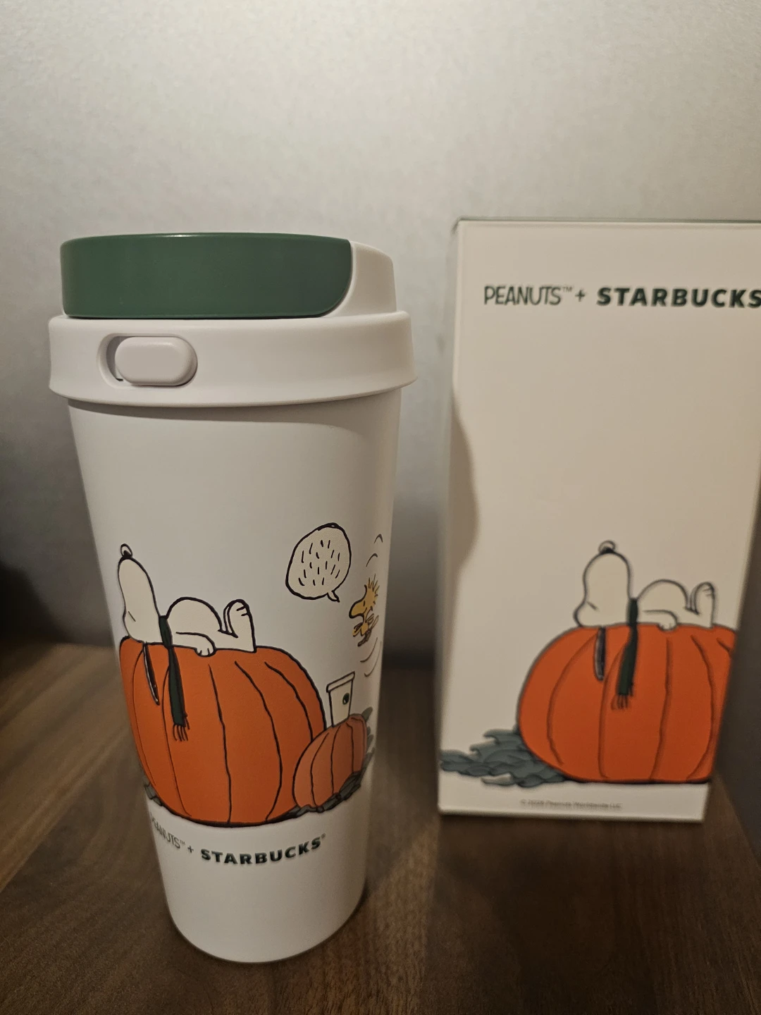 Peanuts × Starbucks  Pumpkin Tumbler - photo 2