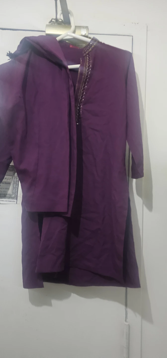 Purple Kurta Set 8years  boy j.