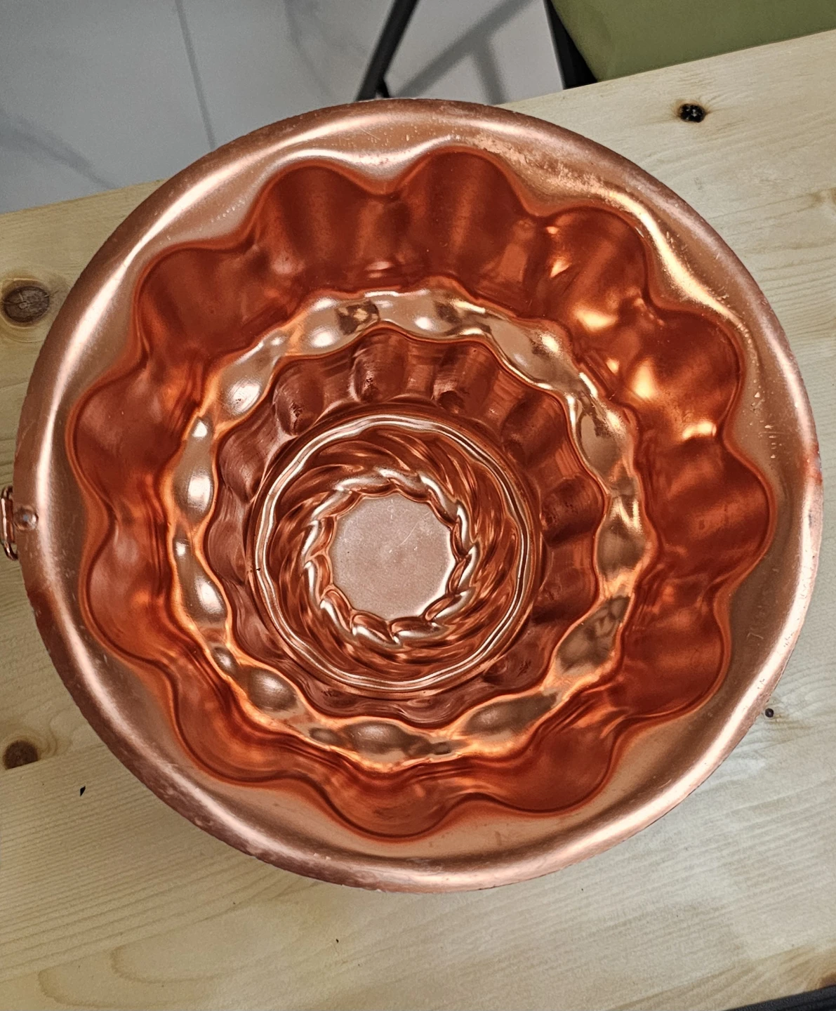 Copper Jello Cake Mould - photo 2