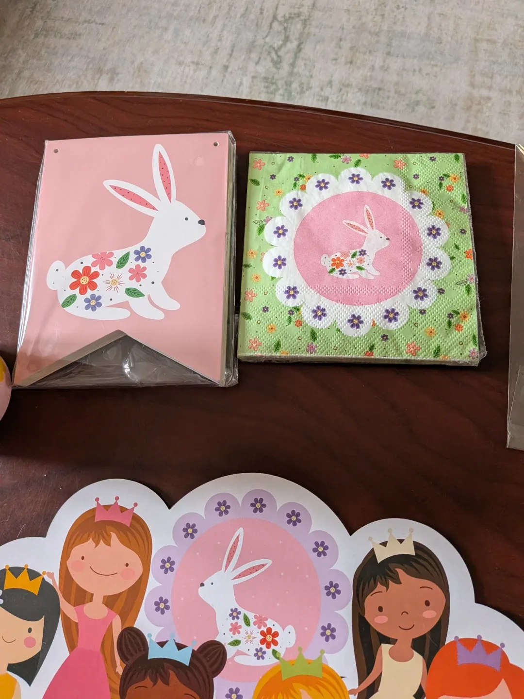 🏈New Princess Gala Themed Party Supplies Set - photo 4
