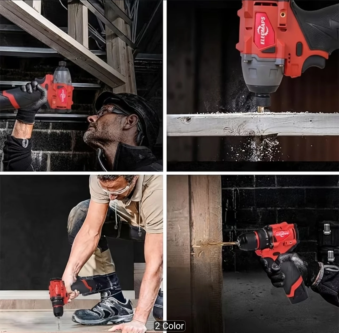 ELECMAPS Cordless Brushless Impact Driver - photo 4