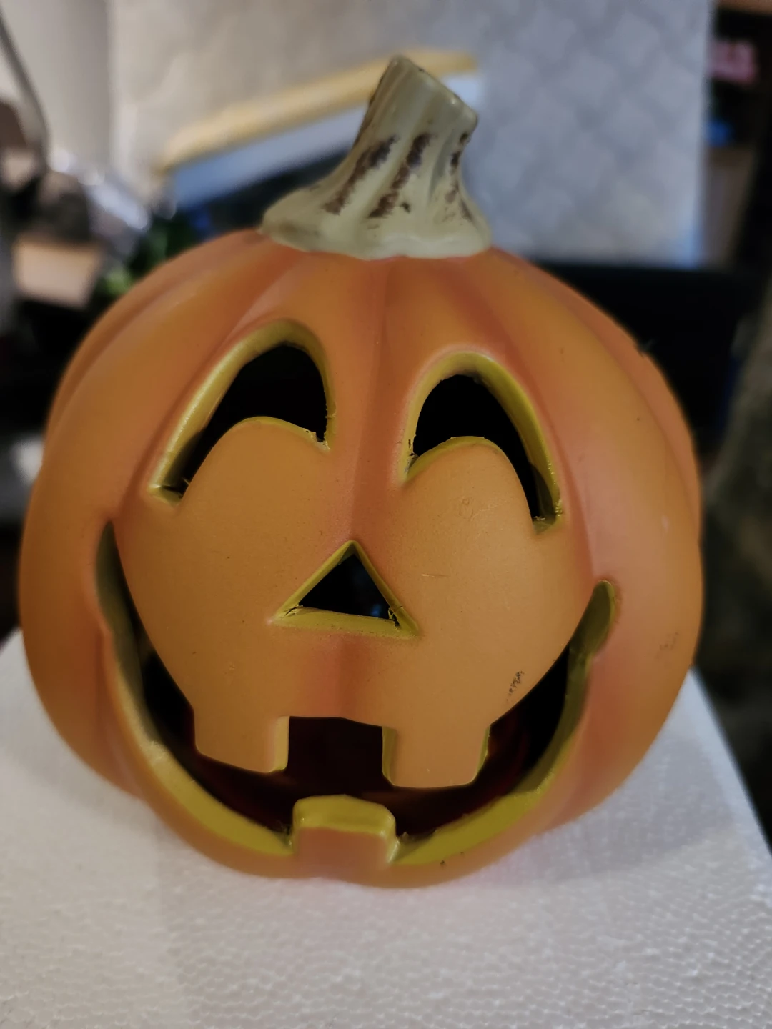 Set of 3 Halloween Jack-o'-lantern Decorations - photo 2