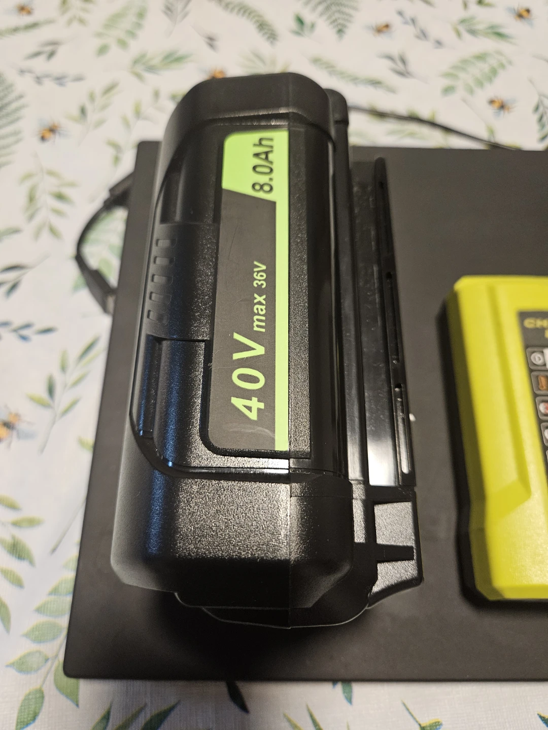 Ryobi 40V Lithium Battery and Charger