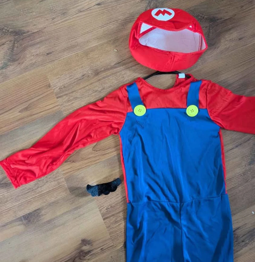 🏈New Kids Super Mario Costume for kids - photo 3