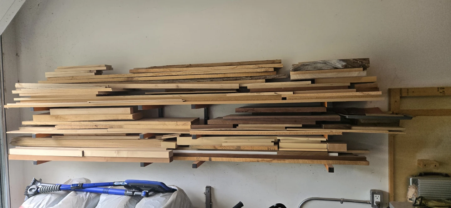 Wood lumber, slabs, and plywood (some exotic)