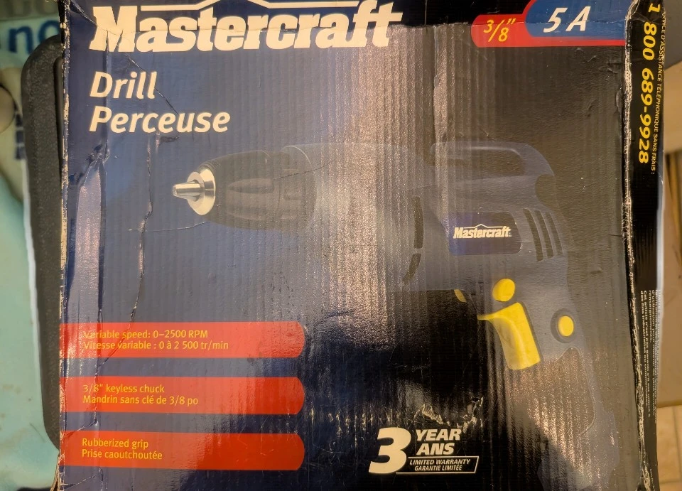 Mastercraft 3/8" Drill