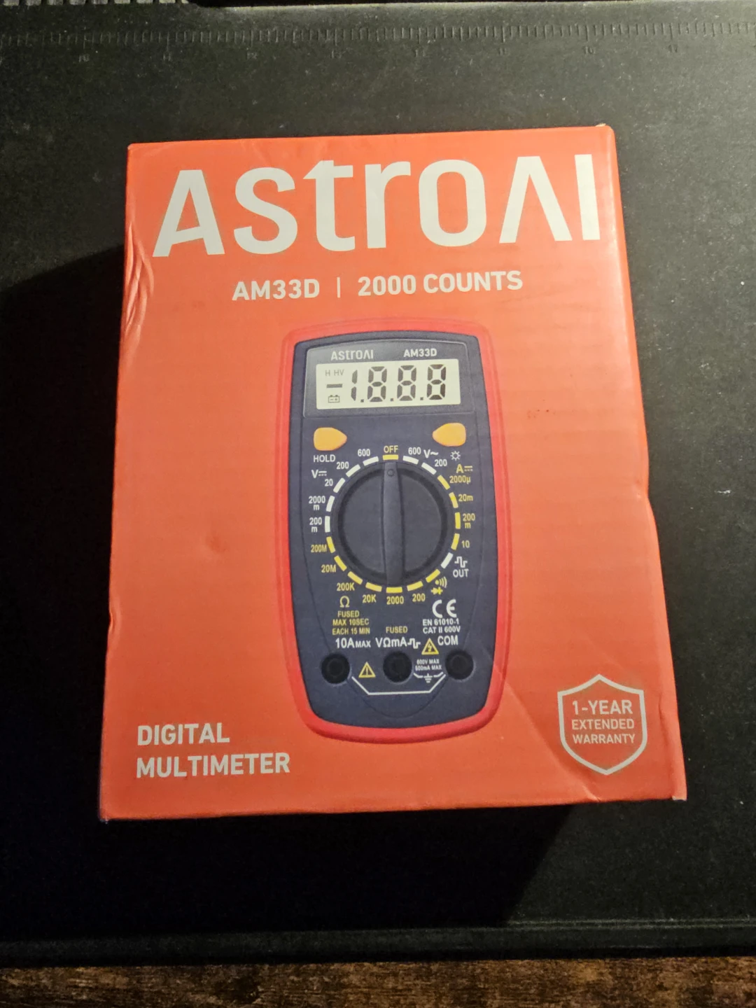 AstroAI AM33D Digital Multimeter