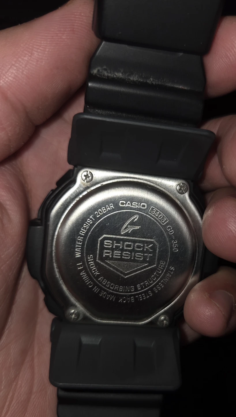 G shock GD-350-1CR - photo 4