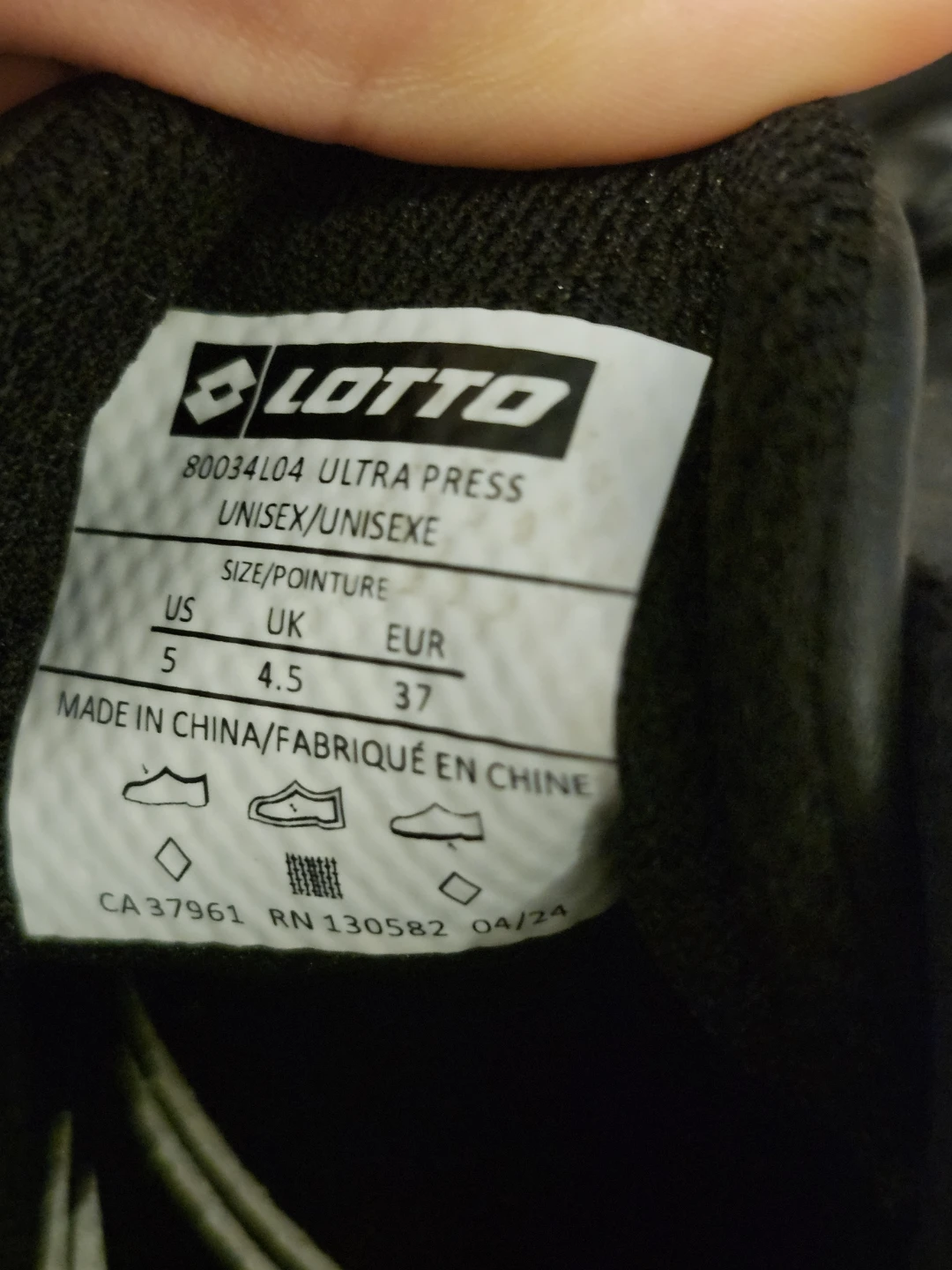 Lotto Ultra Press Unisex Soccer Shoes Size 5 - photo 2