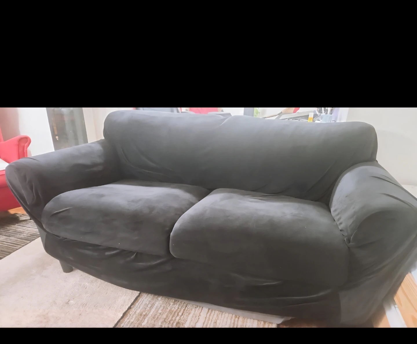 IKEA Ektorp Loveseat - Grey - photo 3
