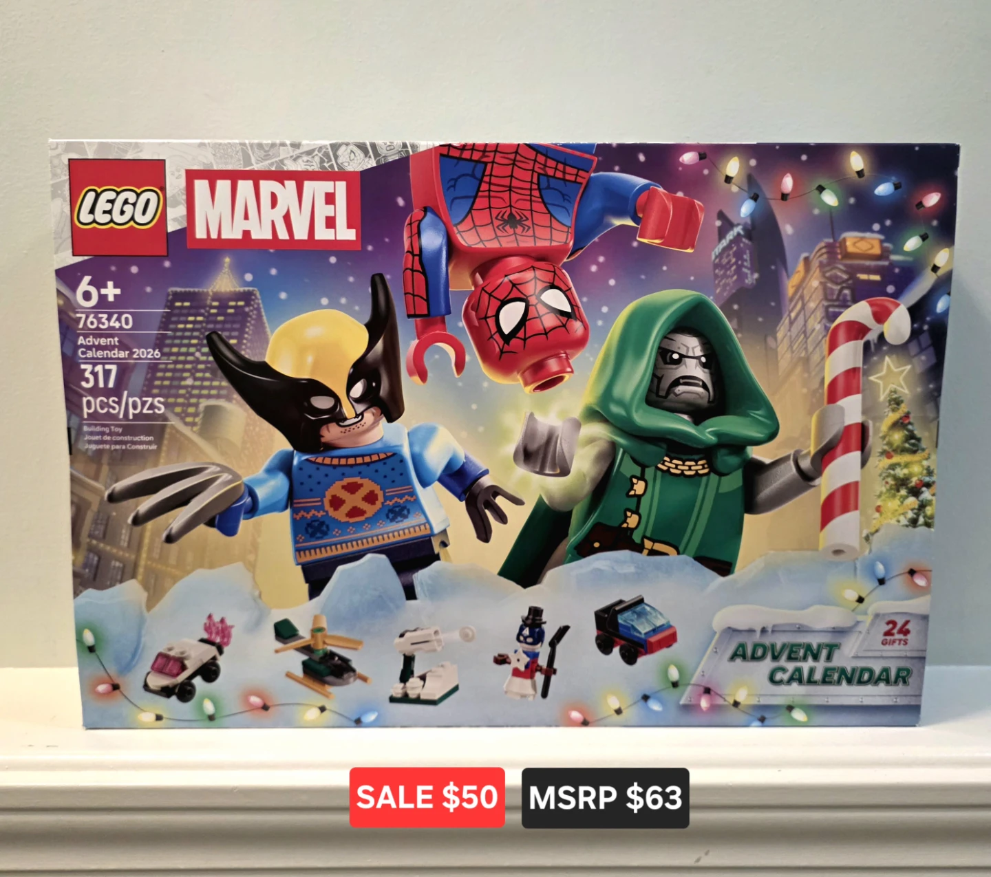 LEGO Marvel Advent Calendar 2026 (76340)