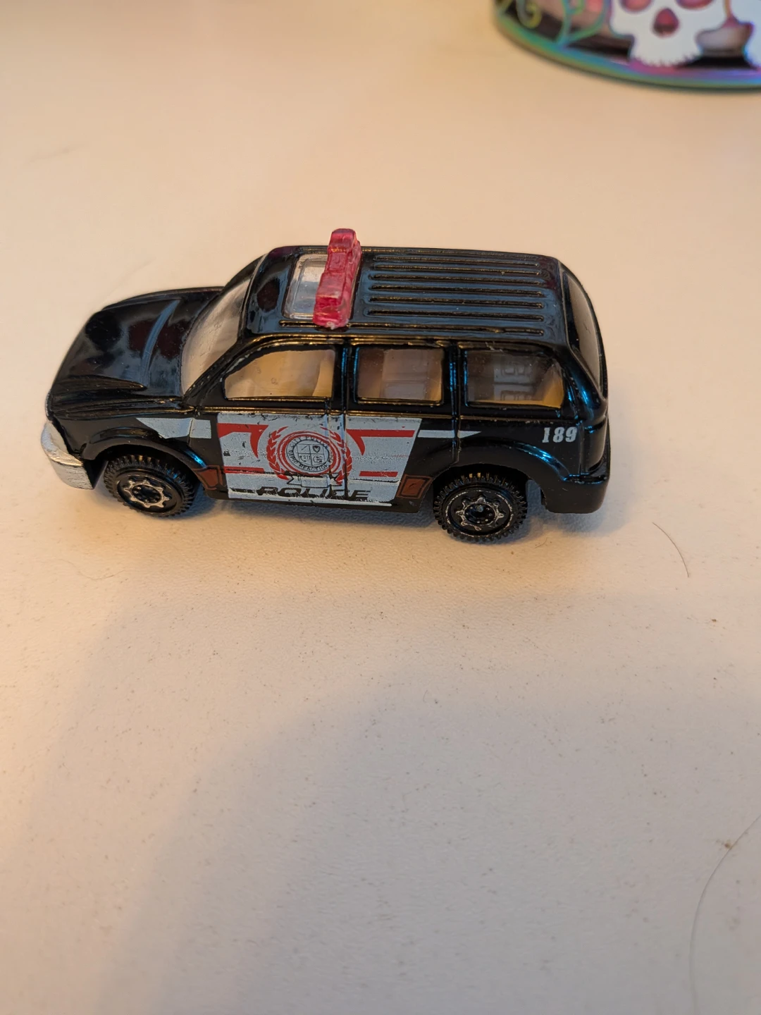 Diecast Police SUV Toy