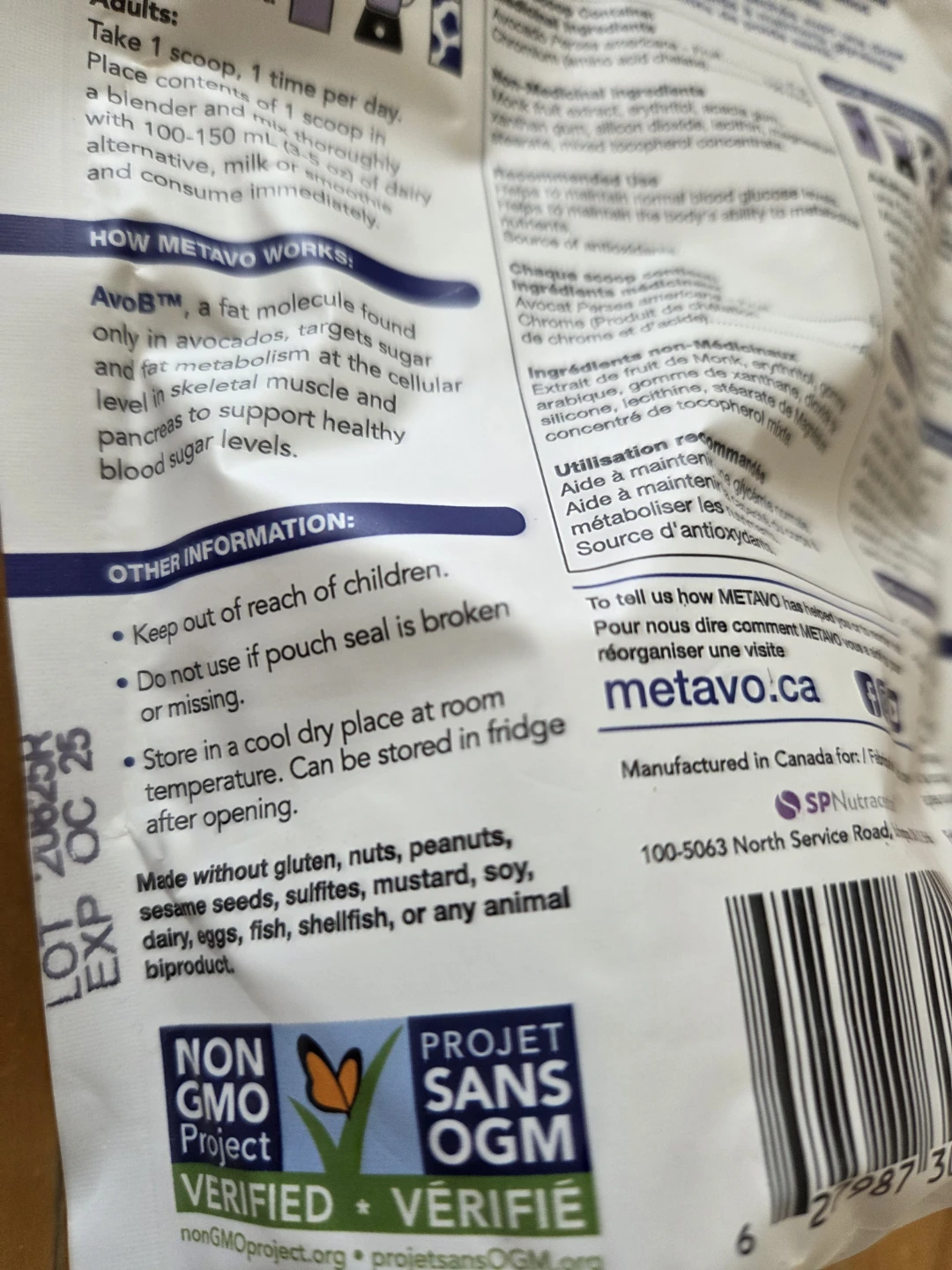 Metavo Avocado Metabolism Support Powder - photo 4