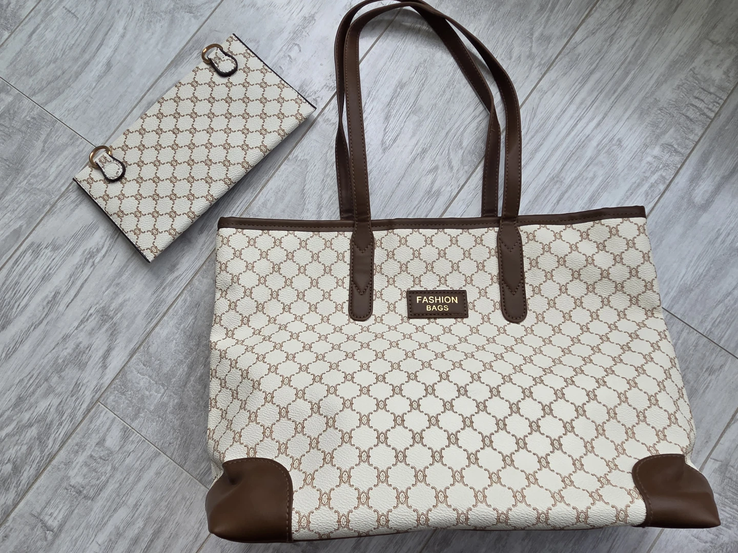Fashion Bags Tote Bag and Matching Wallet Set - photo 2