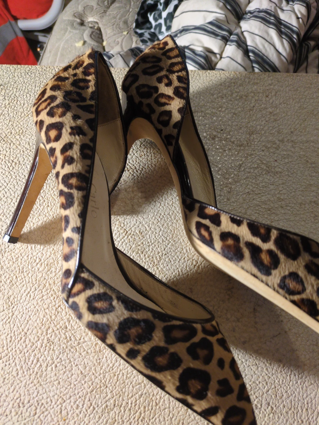 Max de Carlo Leopard Print Heels - photo 3