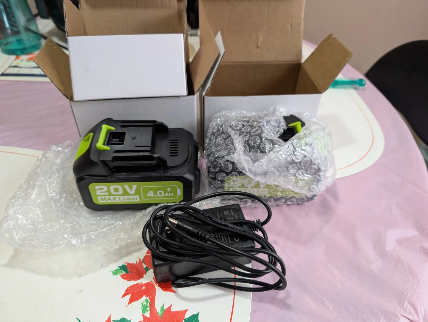 BLSKBY 20V 4.0Ah Li-ion Batteries and Charger - photo 4