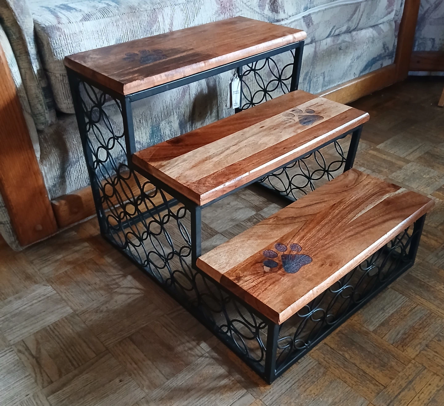Handcrafted Wooden Pet Stairs