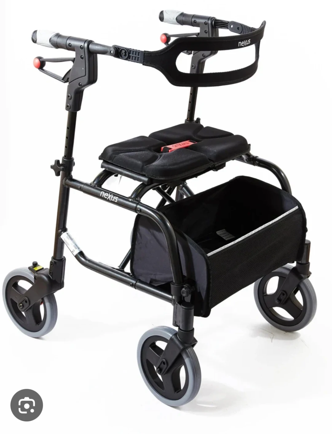 Nexus Walker with Seat and Basket