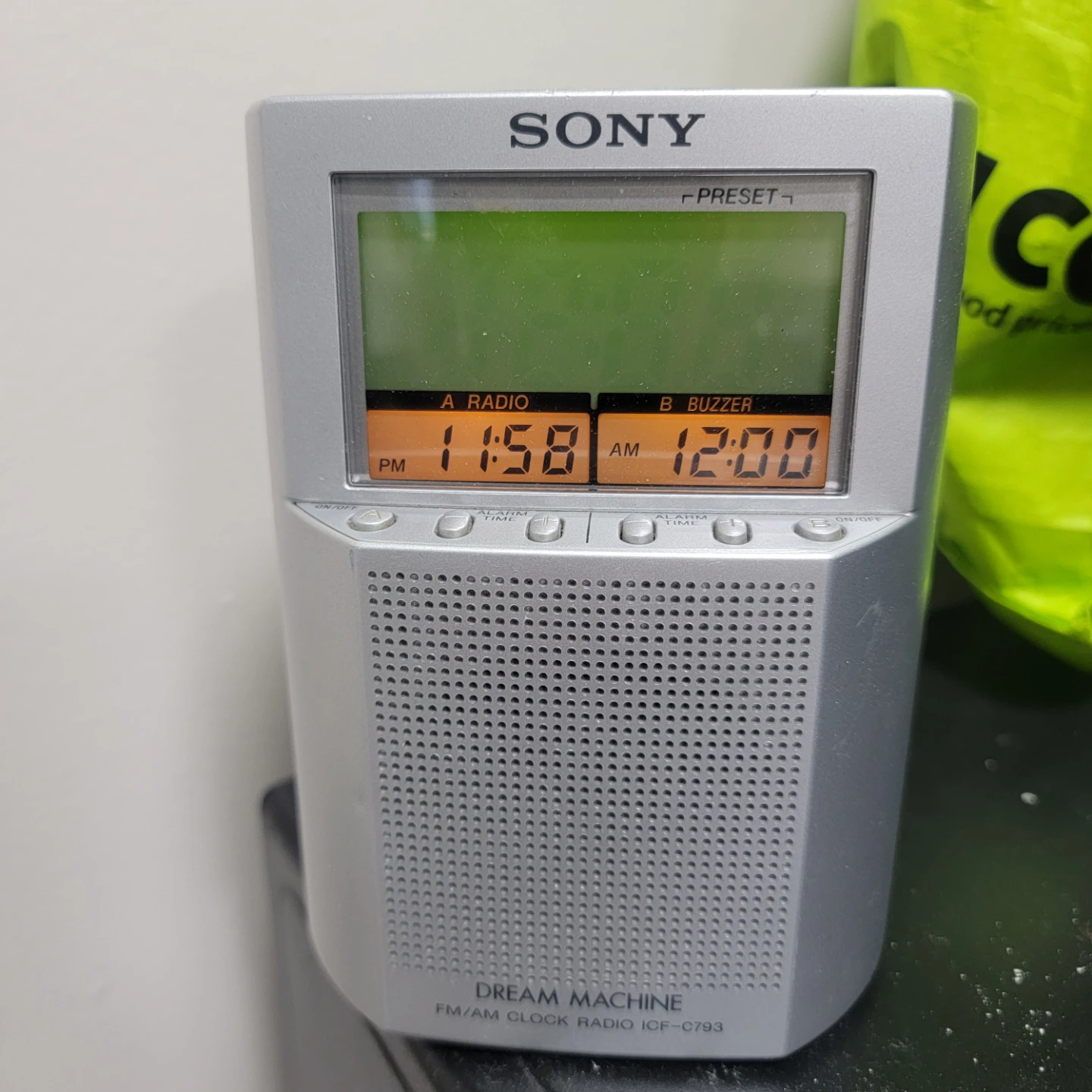 Sony Dream Machine ICF-C793 Clock Radio - photo 2