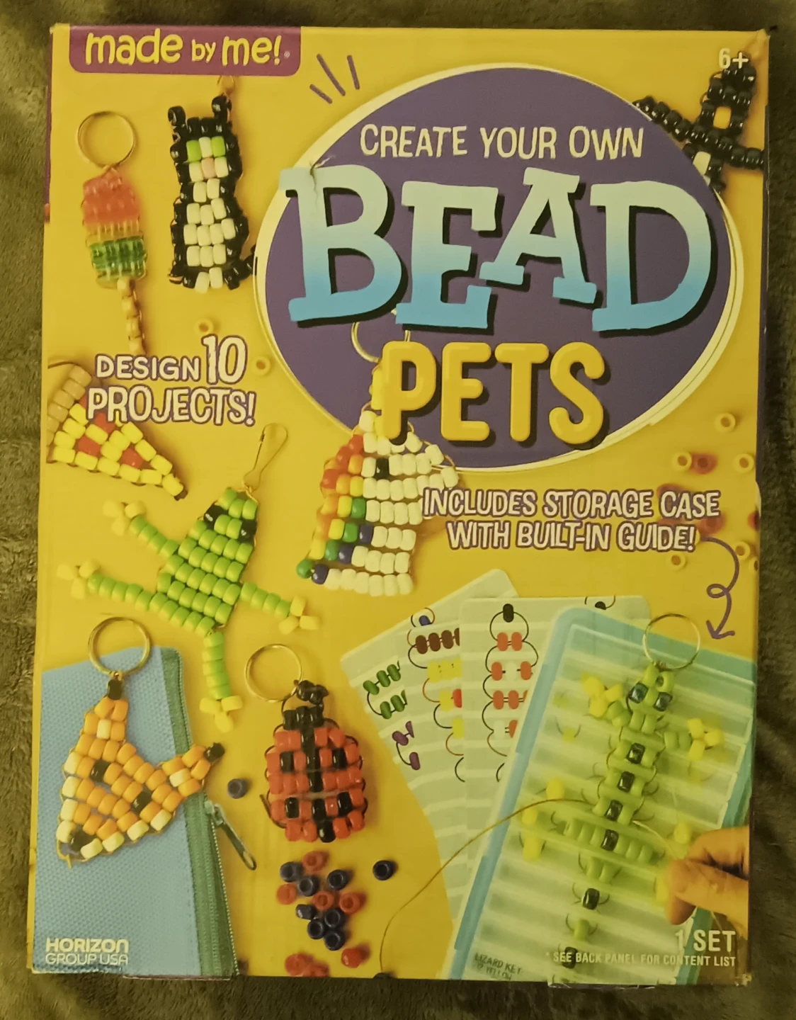 Made By Me Bead Pets Kit NEW SEALED - photo 2
