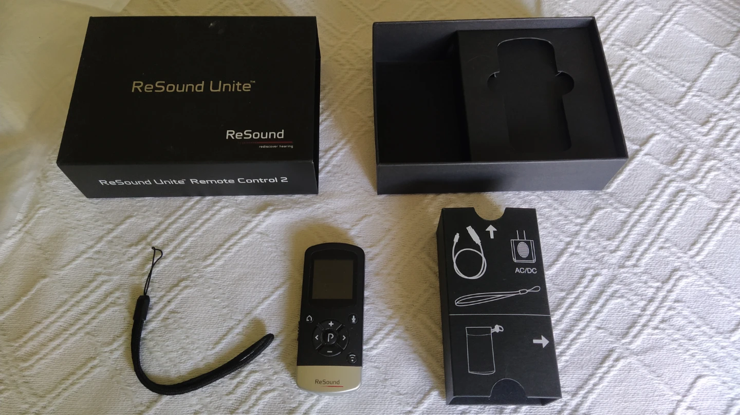 Like new ReSound Unite Hearing Aid Wireless Accessories Bundle - photo 3