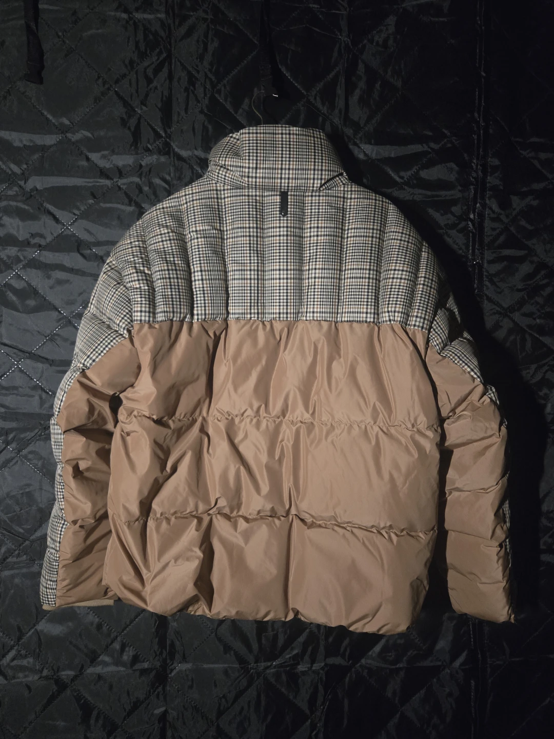 MACKAGE Puffer Jacket - Brown/Plaid Size 40 - photo 2
