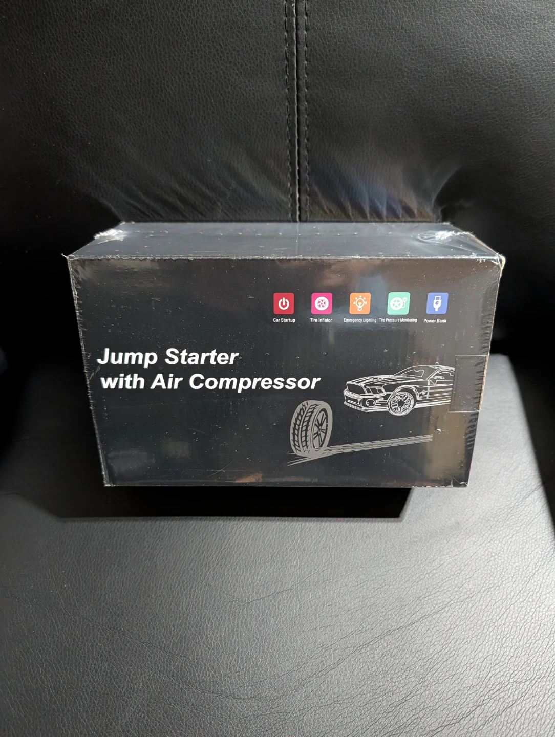 Portable Car Jump Starter with Air Compressor