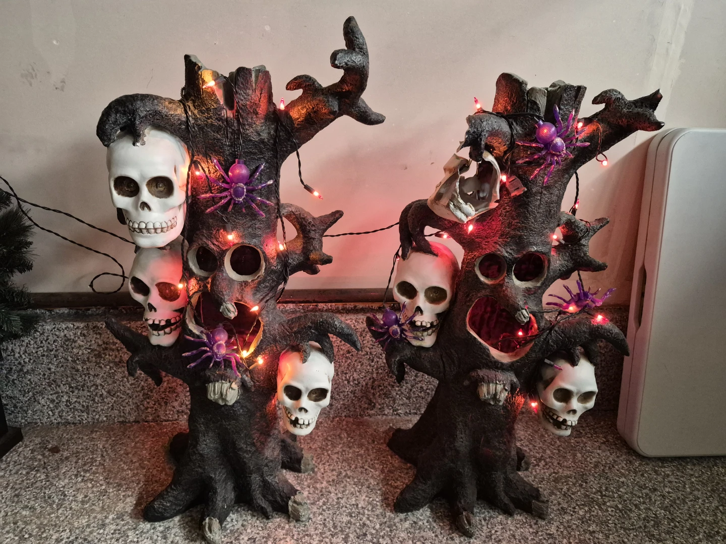Set of 2 Halloween Trees