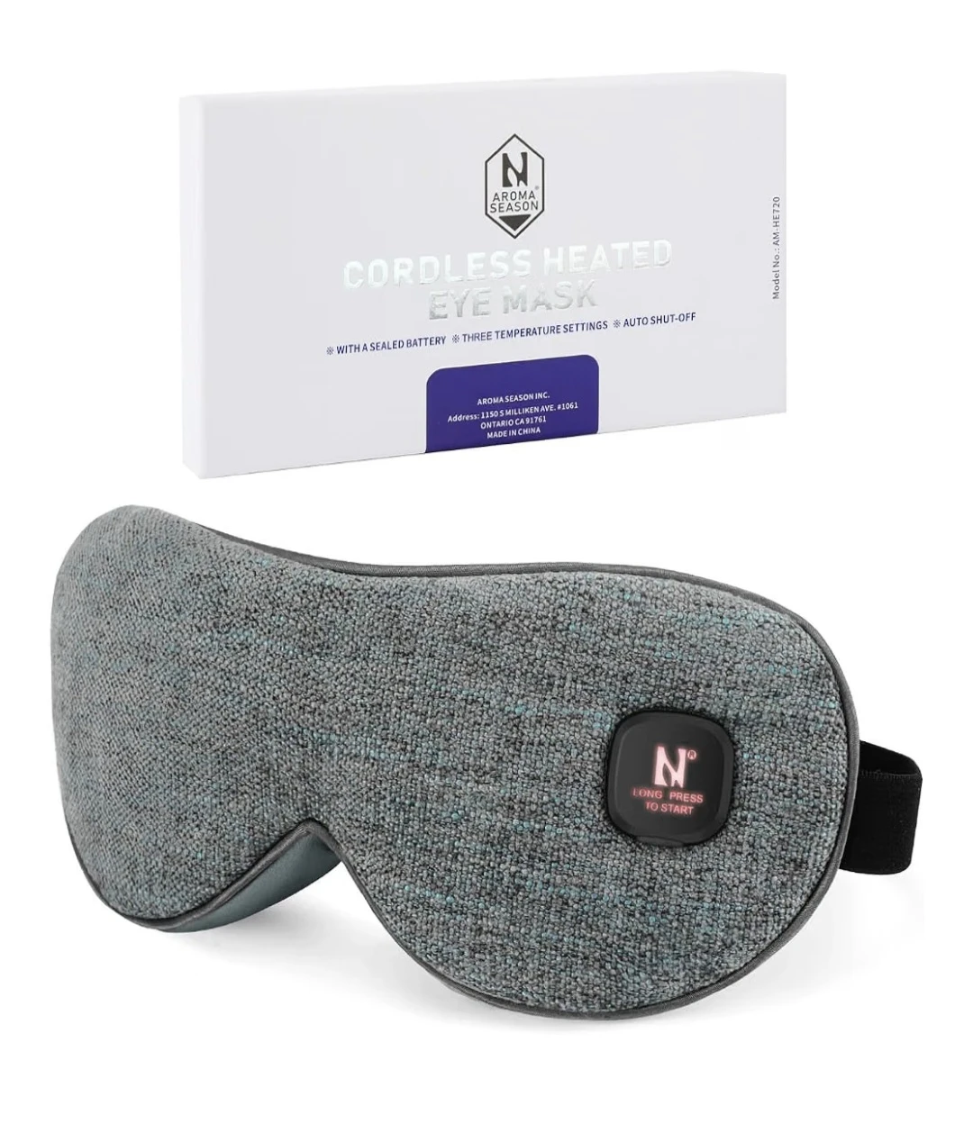 Cordless Heated Eye Mask