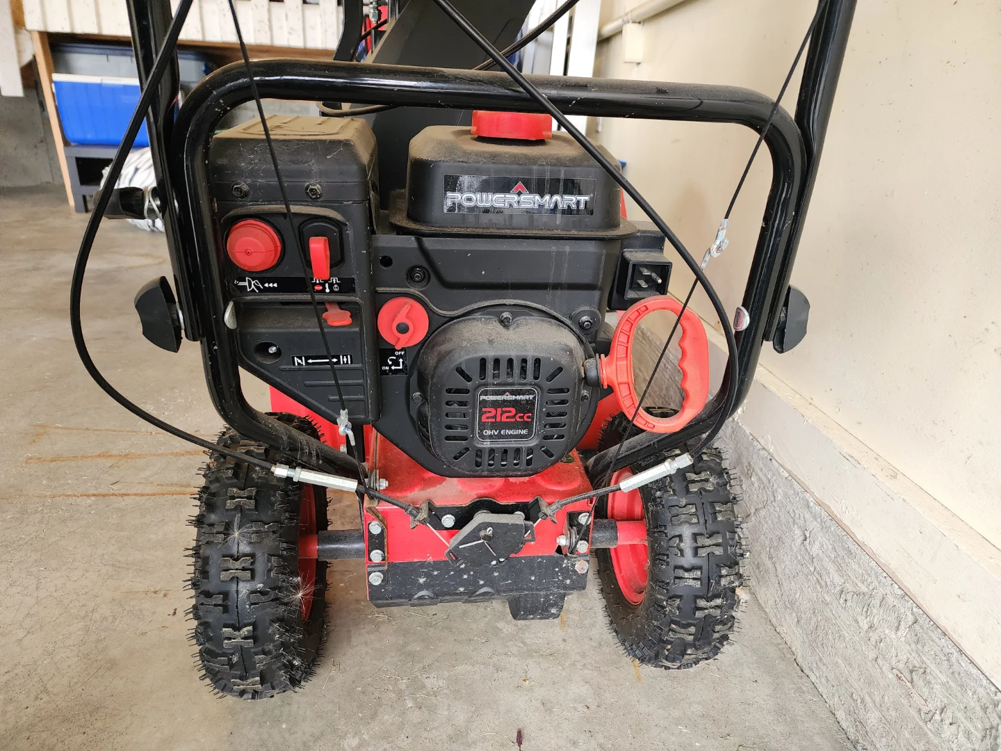 PowerSmart 212cc Two-Stage Snow Blower