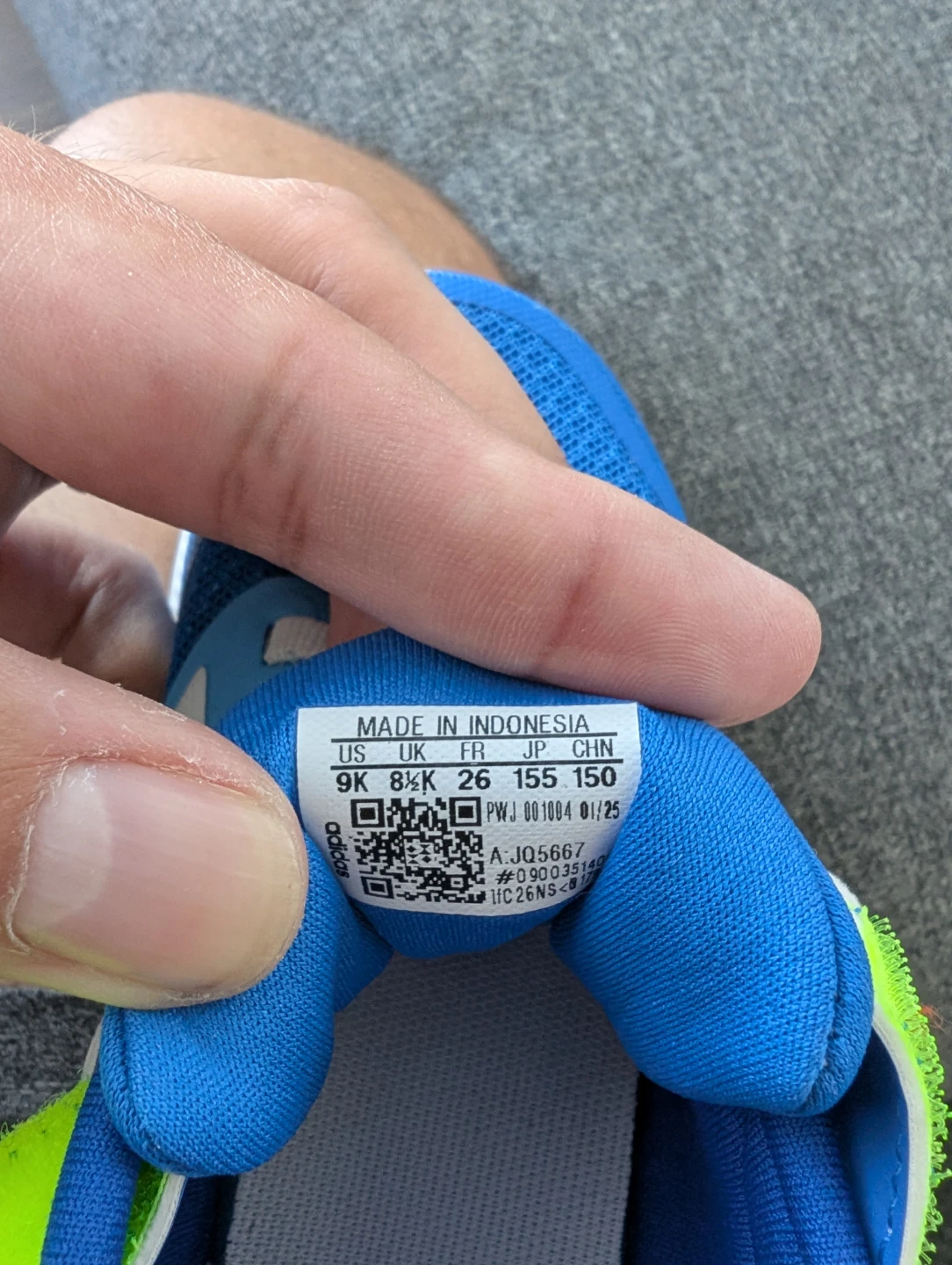 Brand New adidas Runfalcon 5 Kids Sneakers (Size 9K) - photo 4