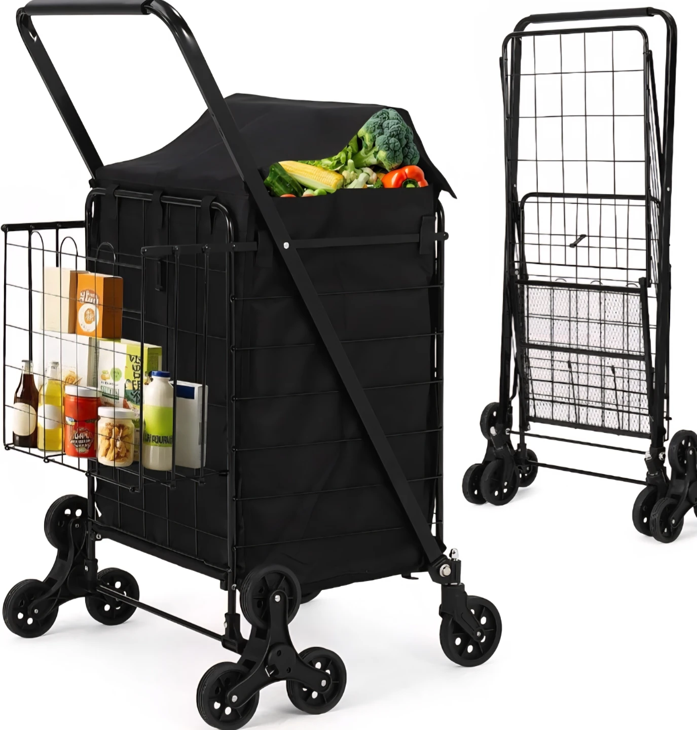 Brand New Stair Climbing Shopping Cart 280 LBS In Box