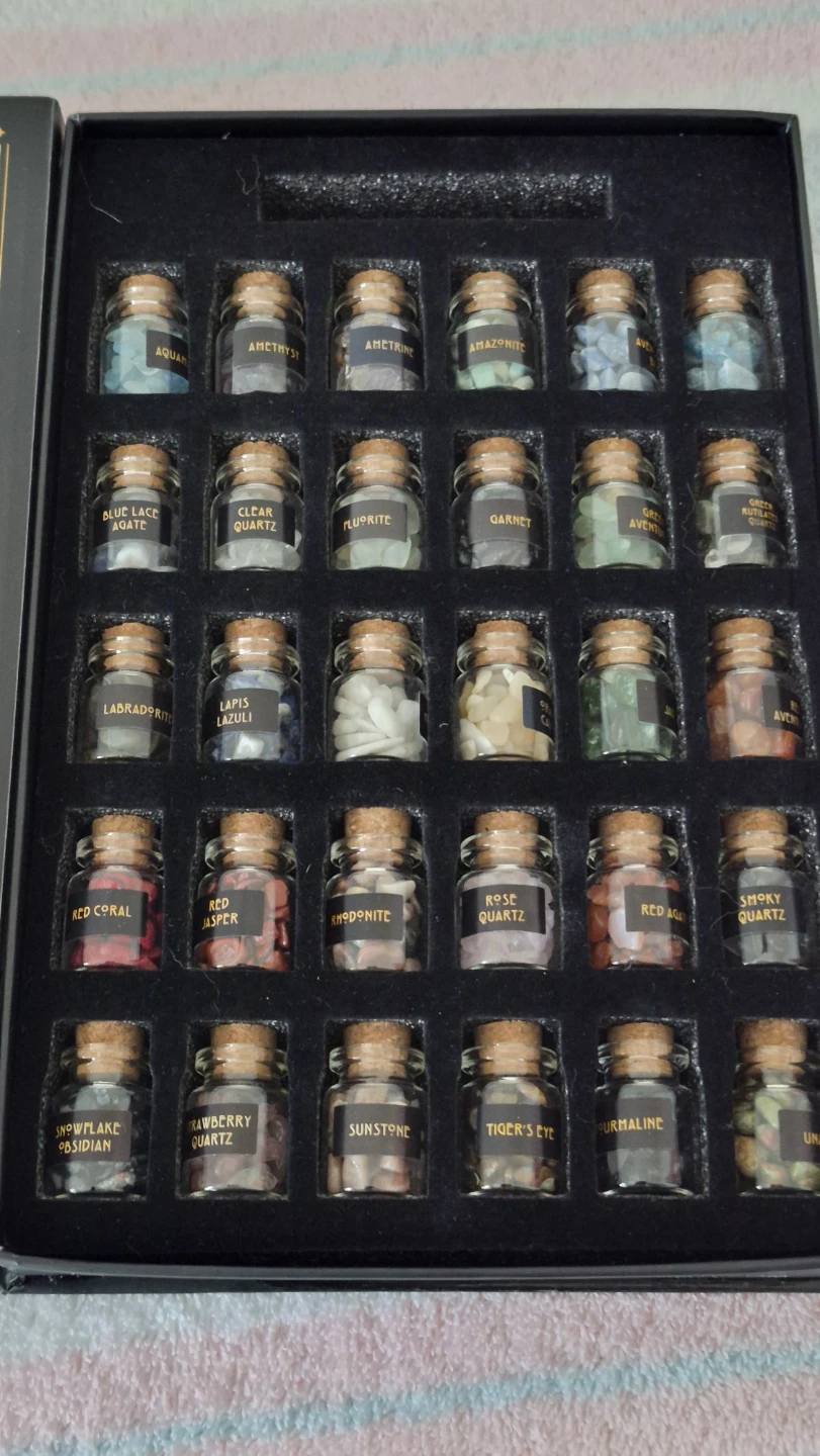 Wyspell Natural Gemstone Kit 30 pcs