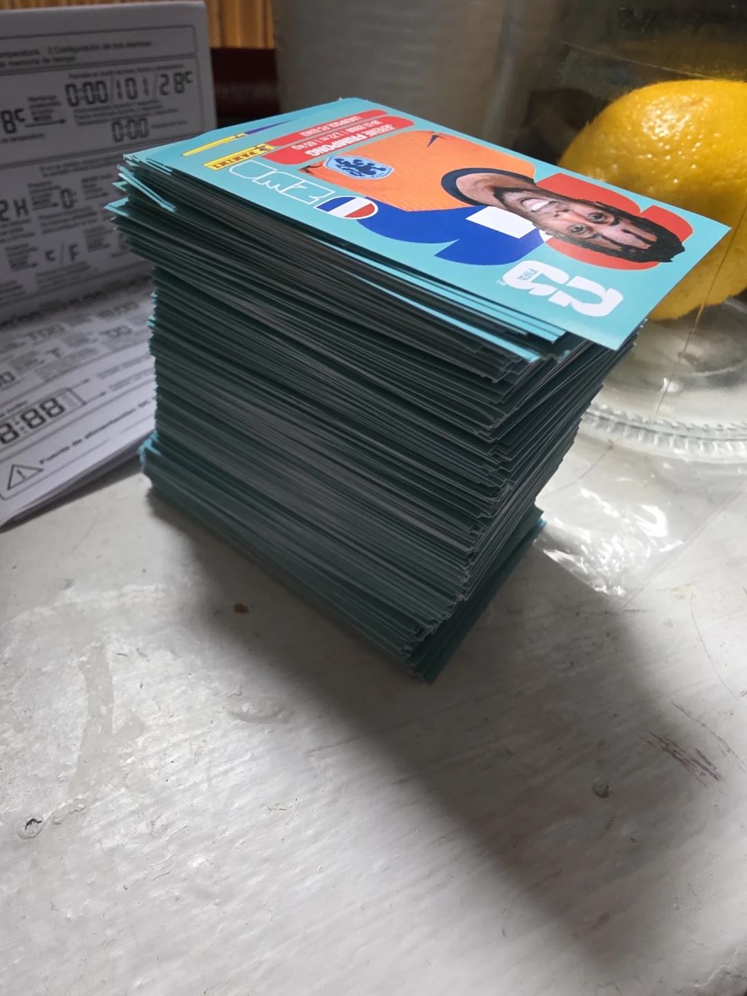 Panini FIFA 365 Trading Card Stack