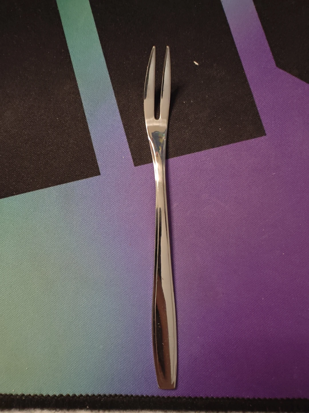 Two Stainless Steel Appetizer Forks - photo 2