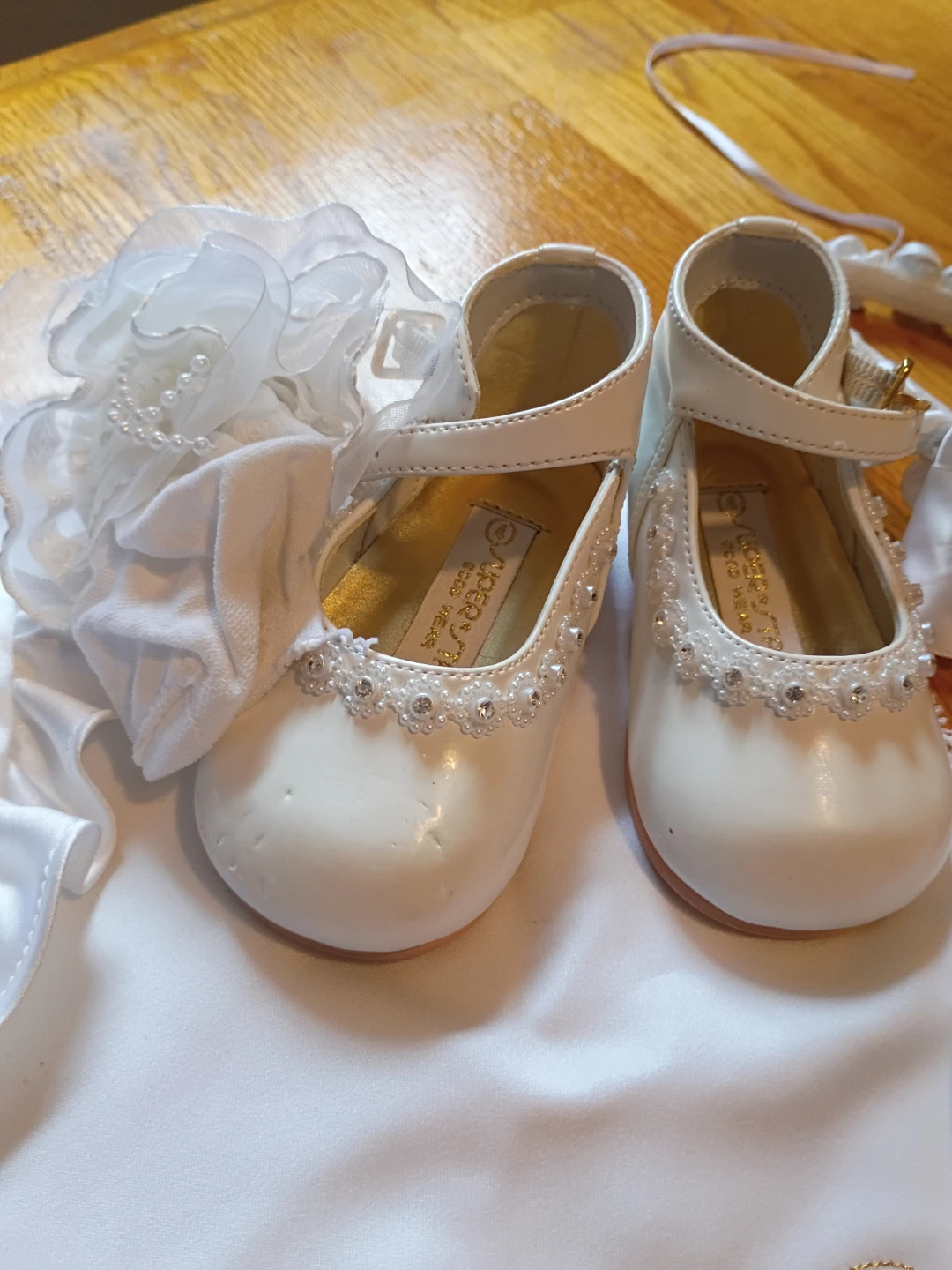 Baby Baptism Outfit and Accessories Set - photo 4