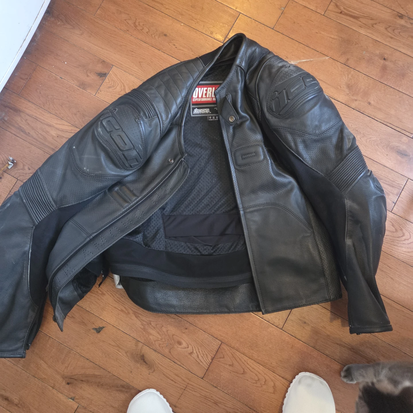 Icon Overlord Leather Motorcycle Jacket - photo 2